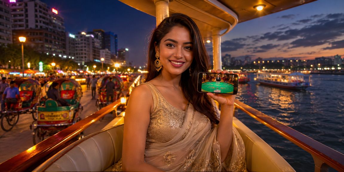 ঢাকায় চা বাগানের পরিবেশে বাকারা গেম খেলছেন একজন খেলোয়াড়